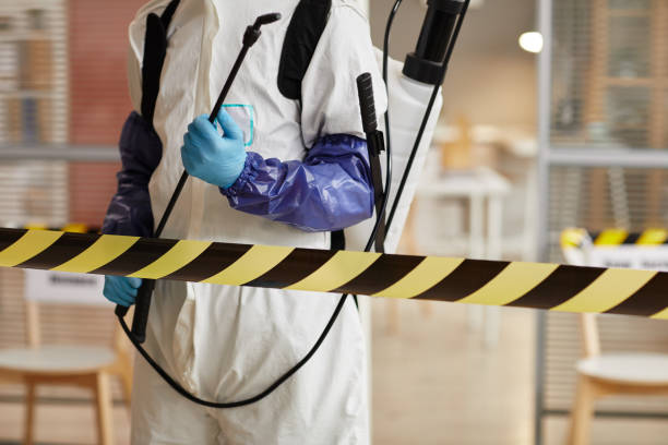 Professional Drug Lab Cleanup technician working in Houston, TX